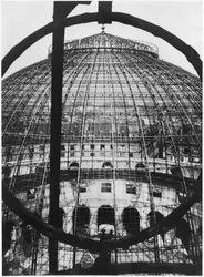 Abriss des Getreidemarktes, Paris, 1887